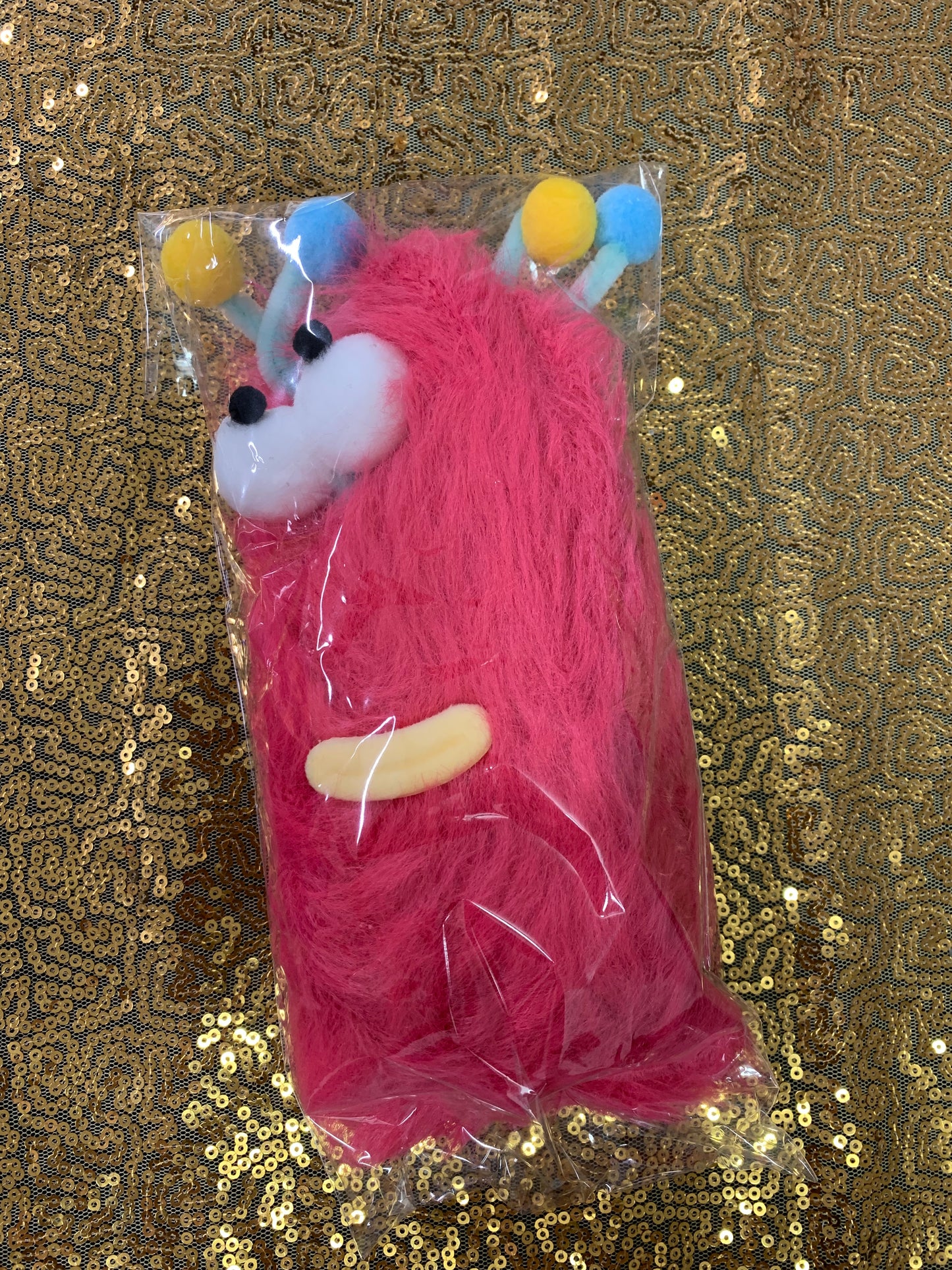 Fluffy Face Tube Socks