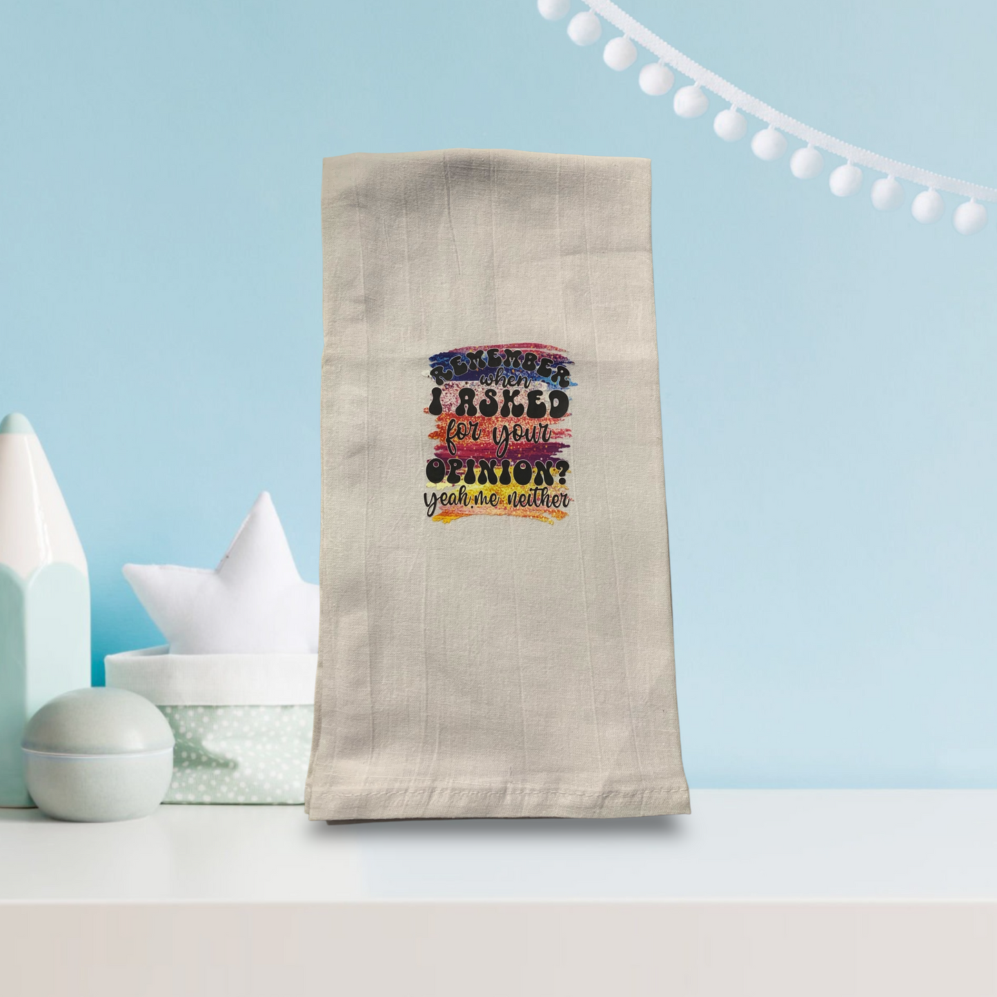 Sarcastic Funny Kitchen Towels Handmade