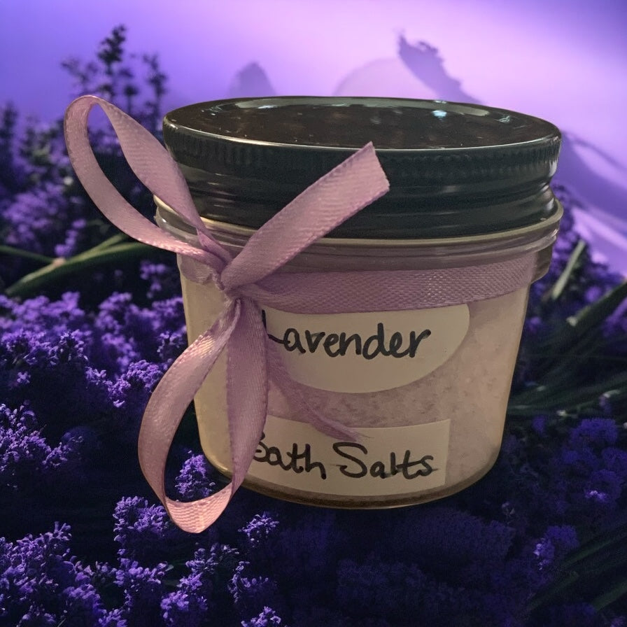 Bath Salt Lavender Handmade