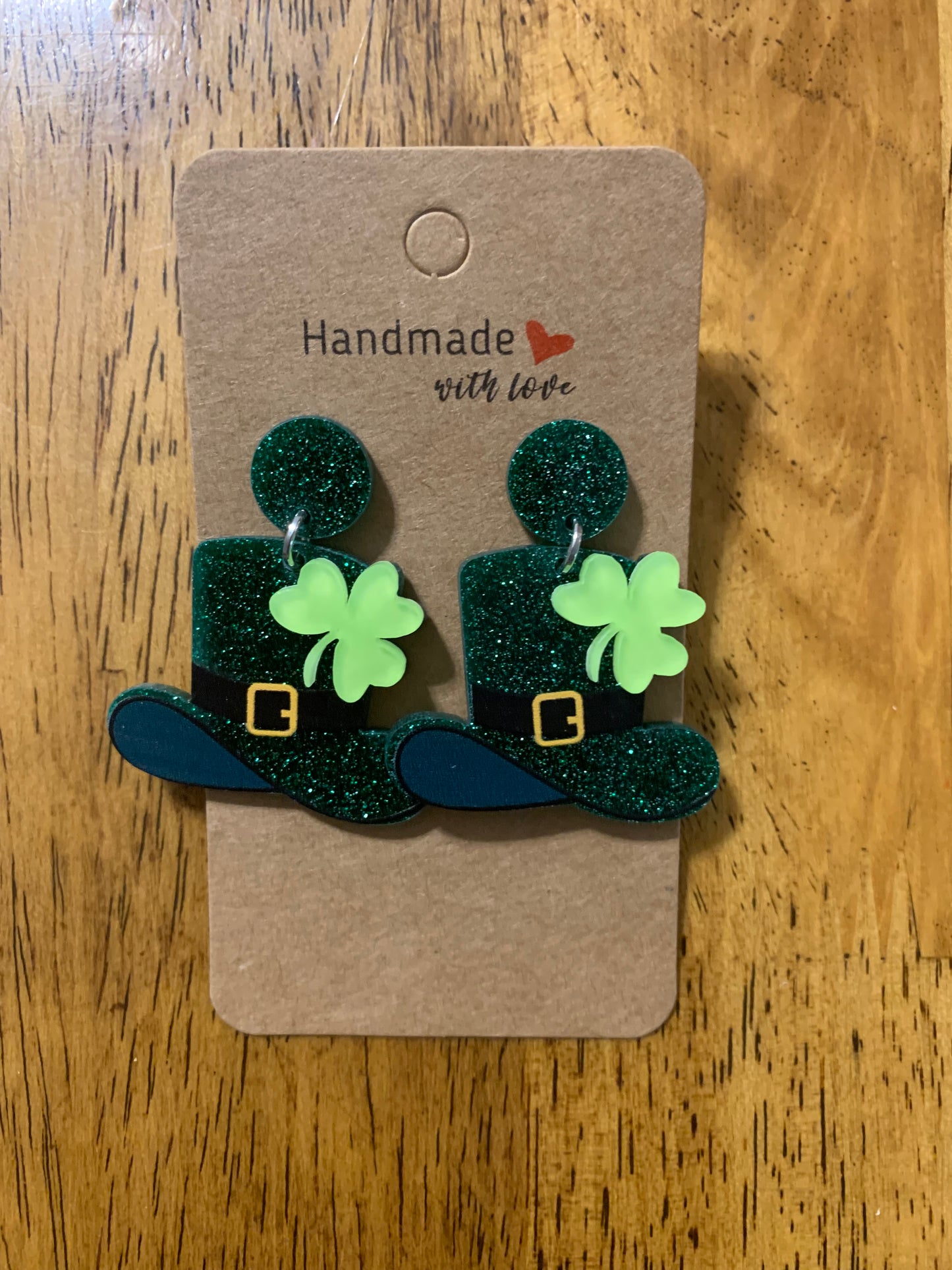 St Patrick’s Day Fun Earrings