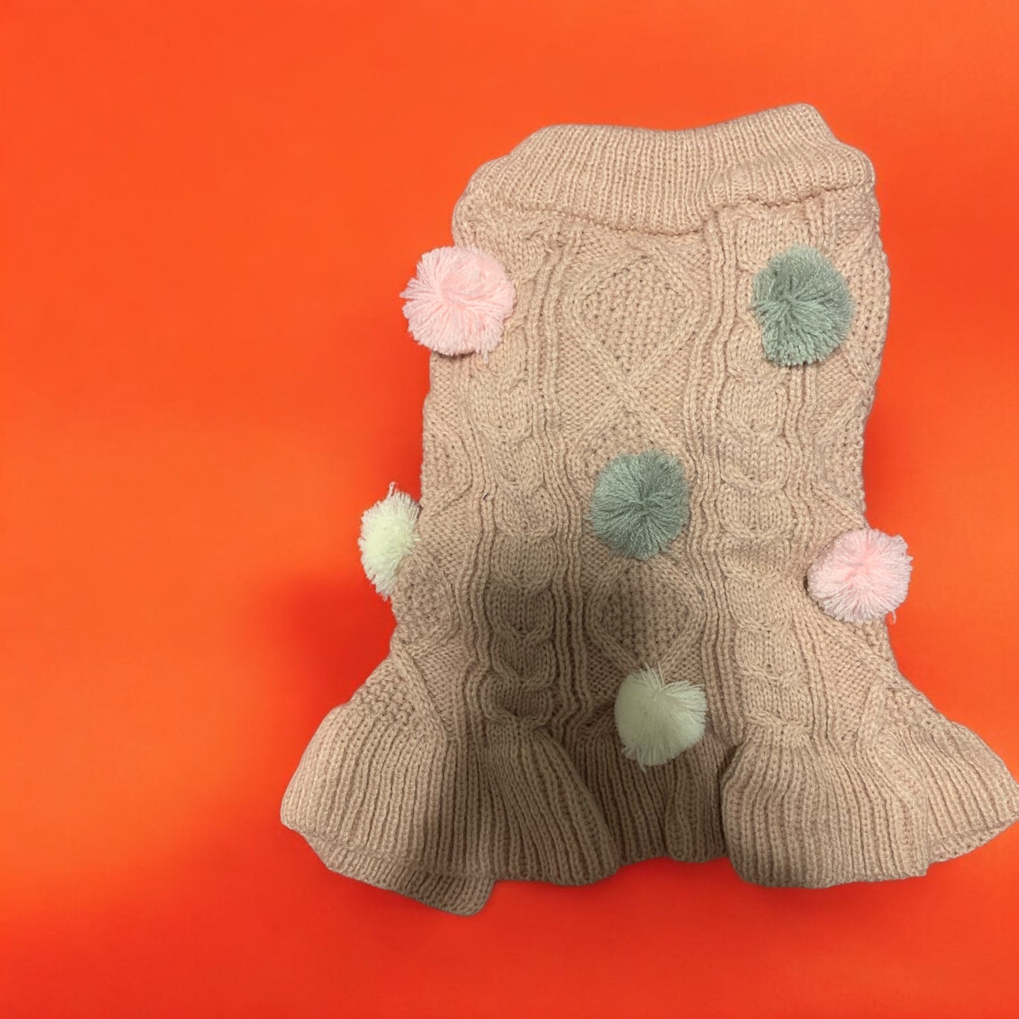 Pom Pom Pet Sweater