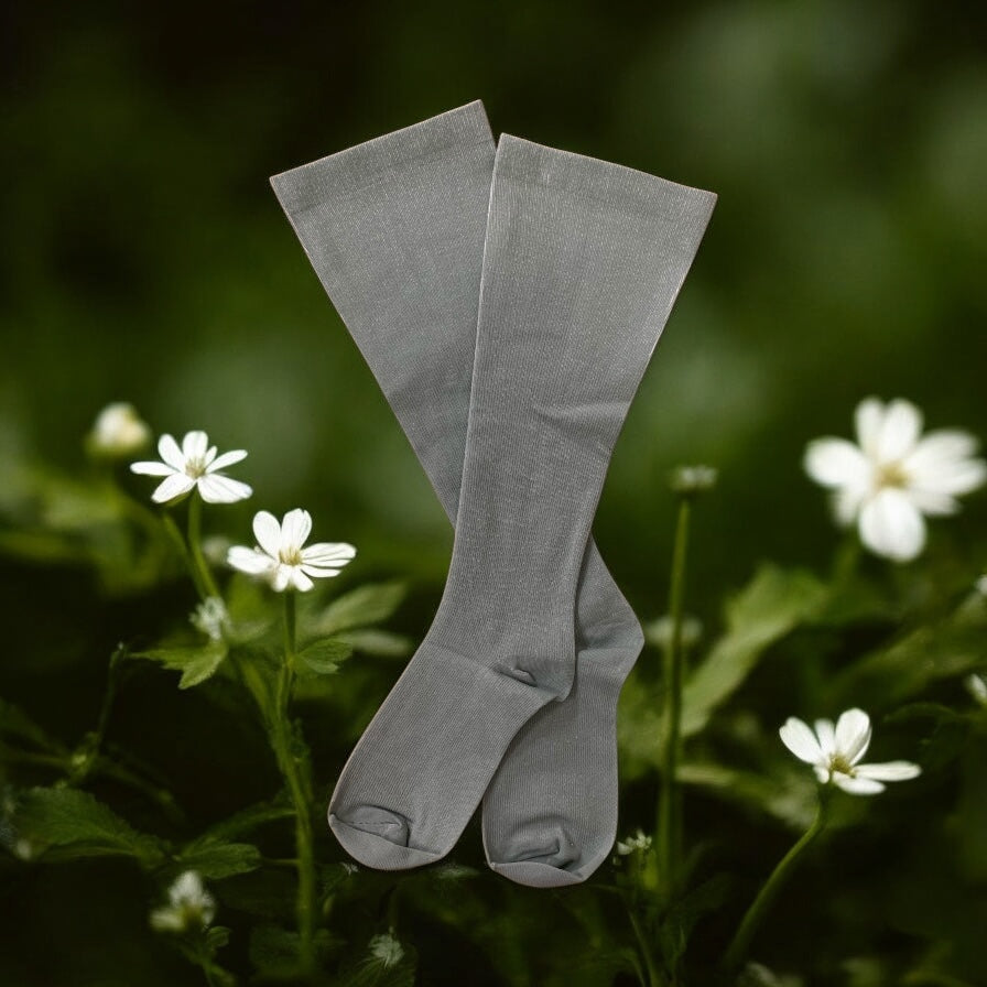 Bariatric Shades of Green Light Compression Socks
