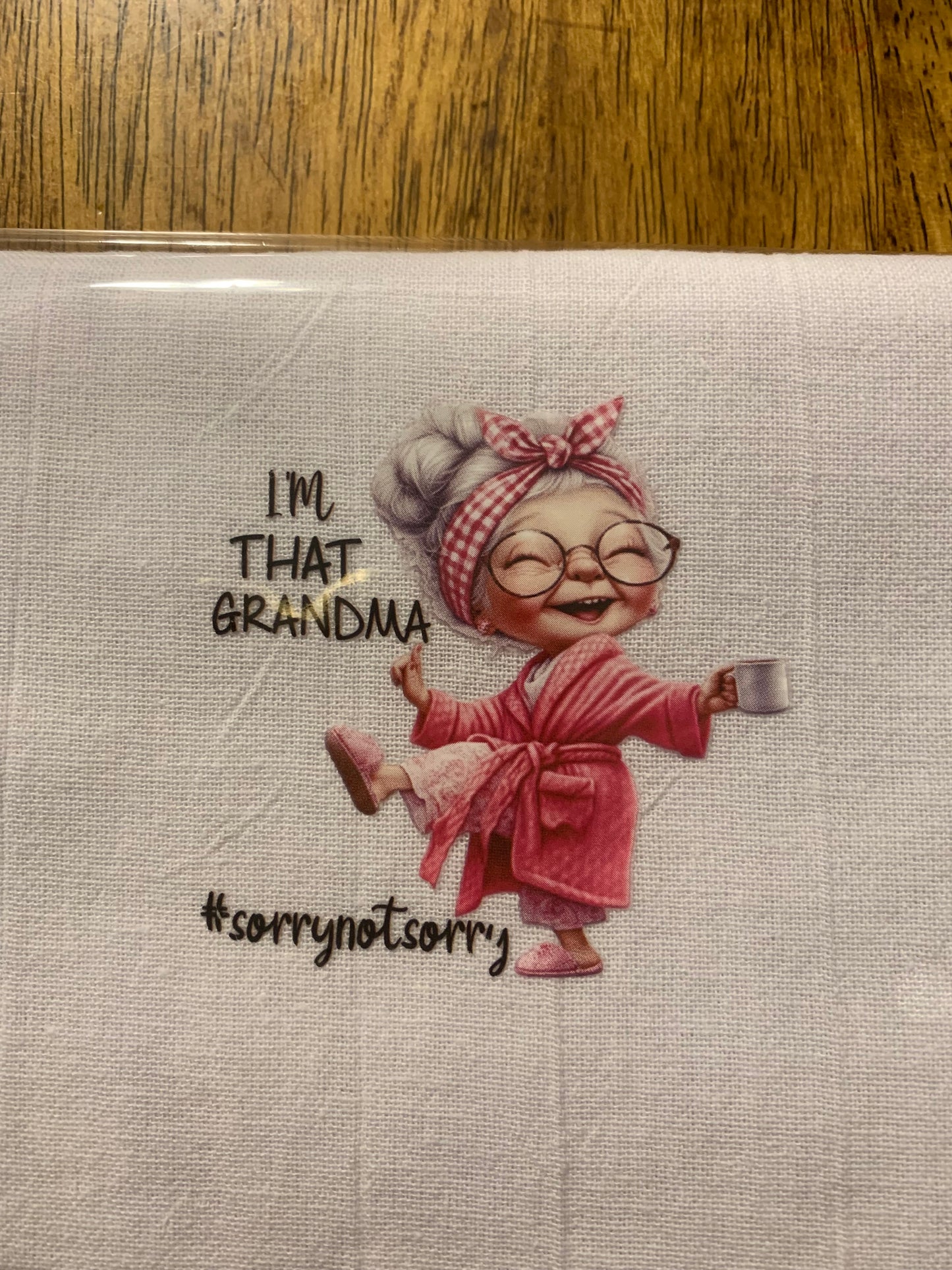 Grandma Kitchen Towels Handmade
