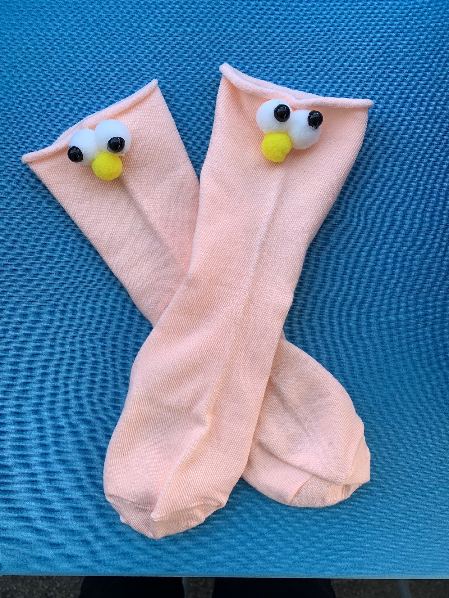 Goofy Eyes Boy Girl Socks