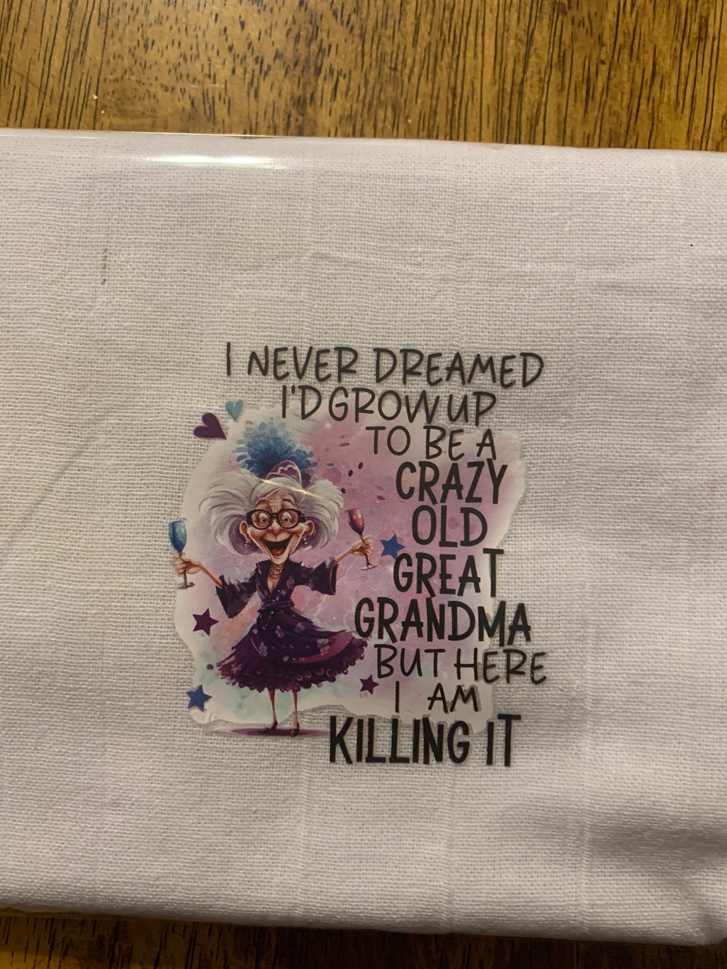 Grandma Kitchen Towels Handmade