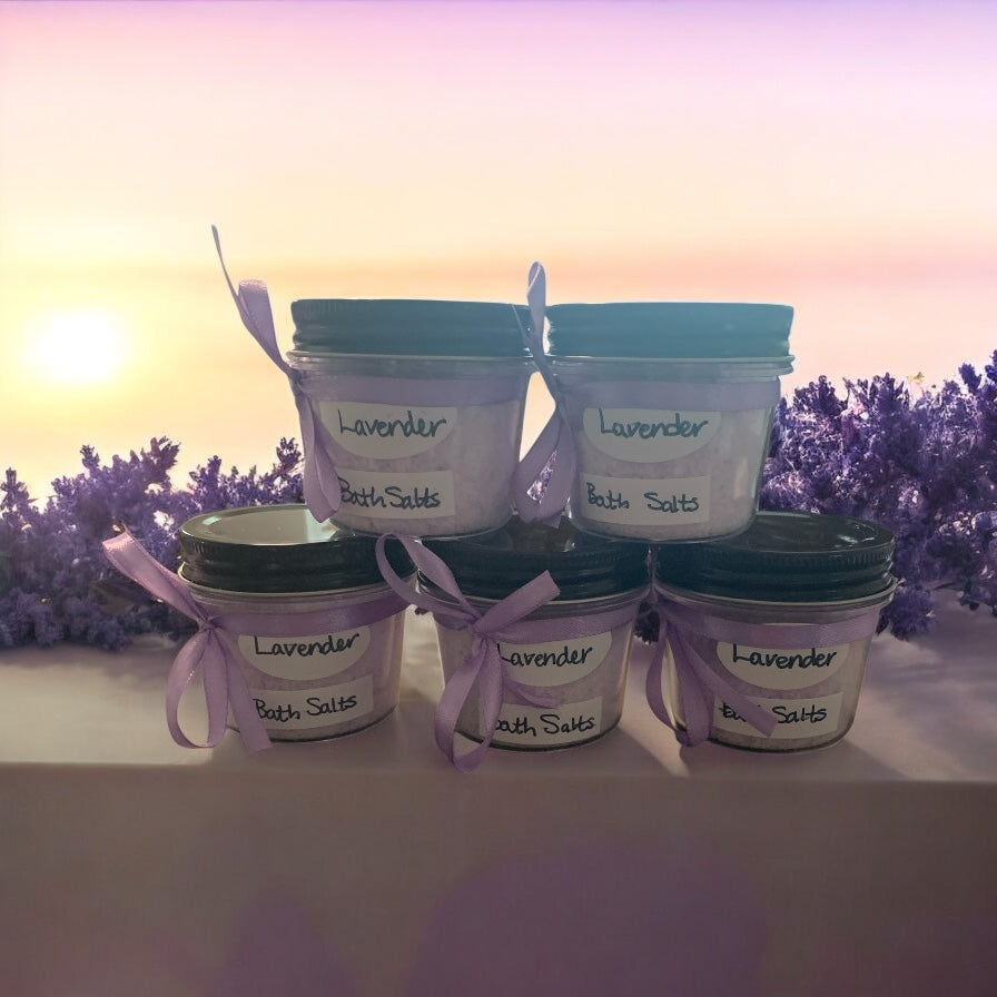 Bath Salt Lavender Handmade
