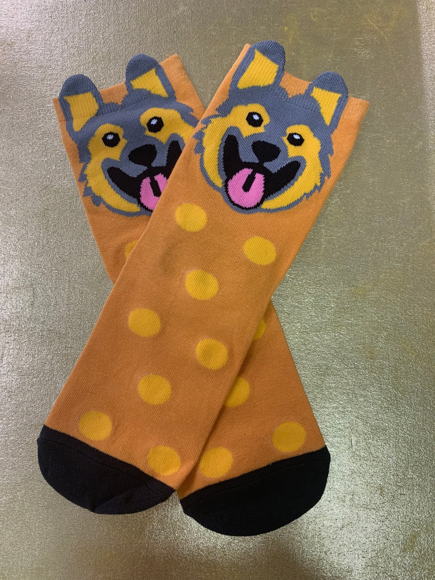 Puppy Design Boy Girl Tube Socks