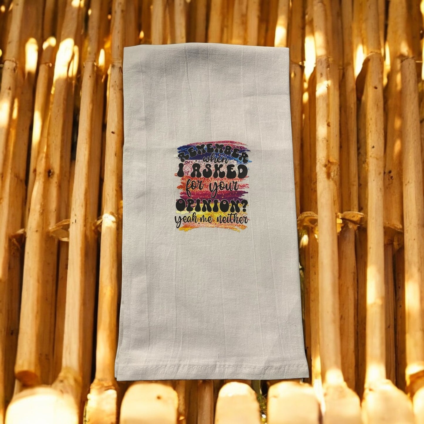Sarcastic Funny Kitchen Towels Handmade