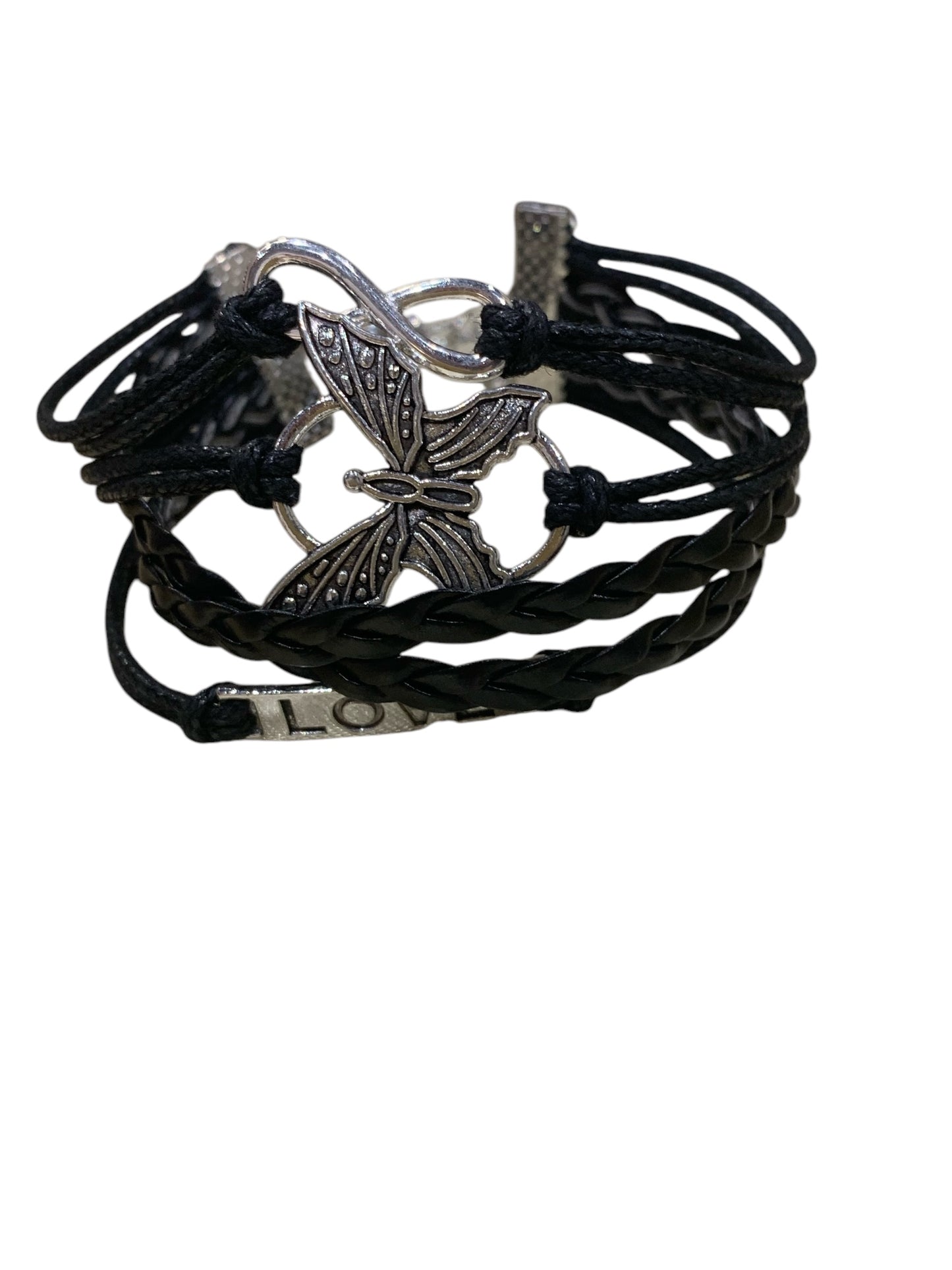 Butterfly Love Infinity Bracelet