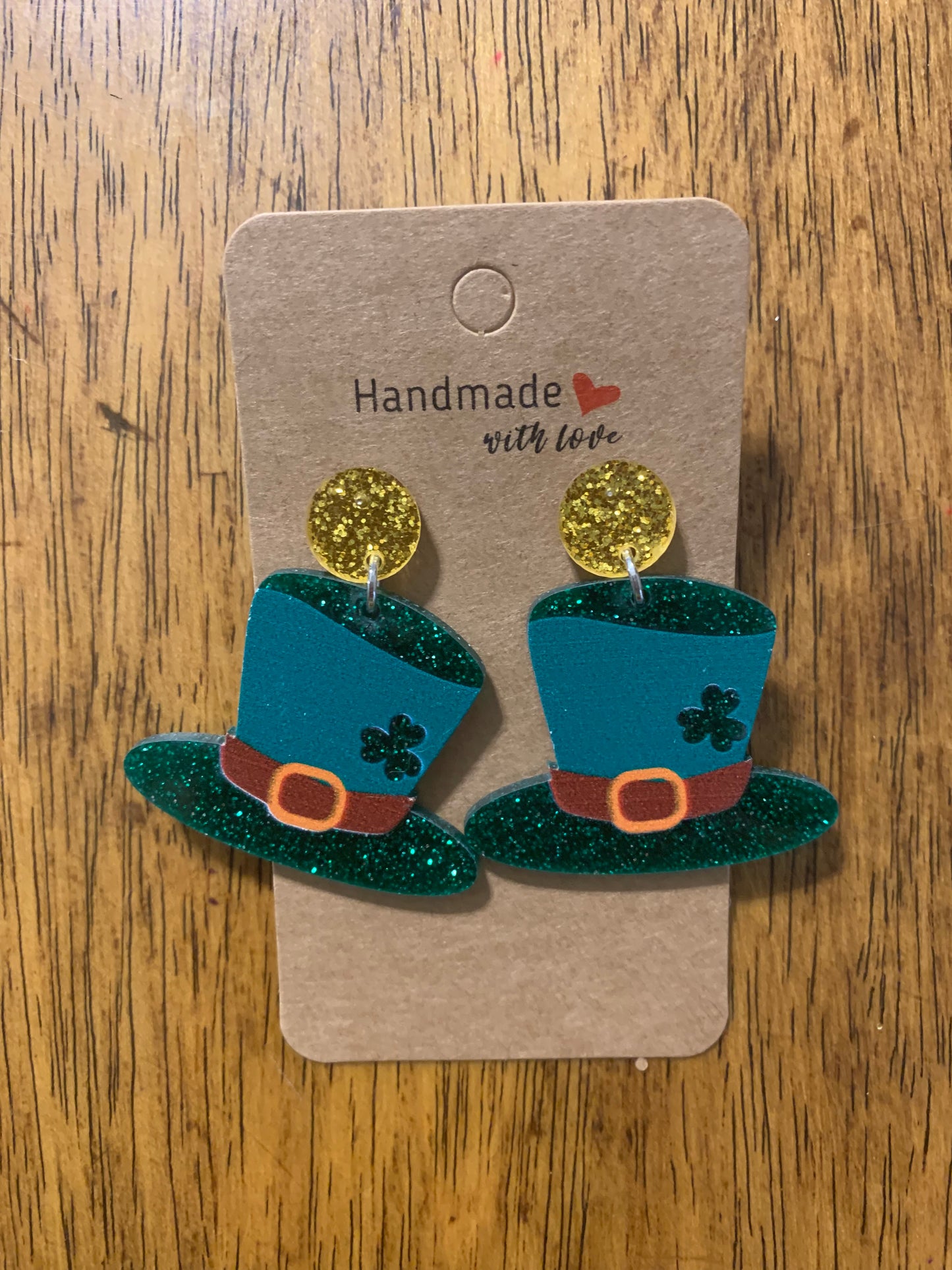 St Patrick’s Day Fun Earrings