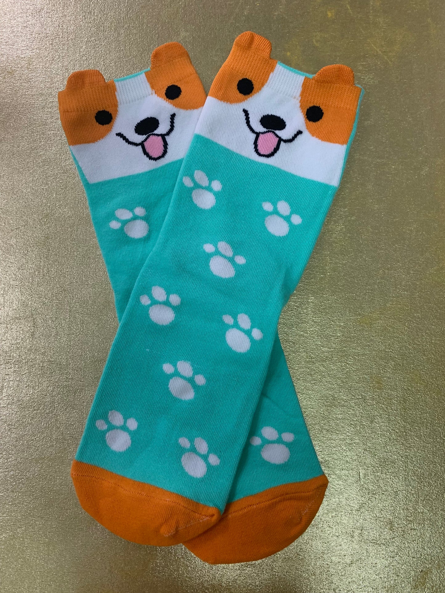 Puppy Design Boy Girl Tube Socks