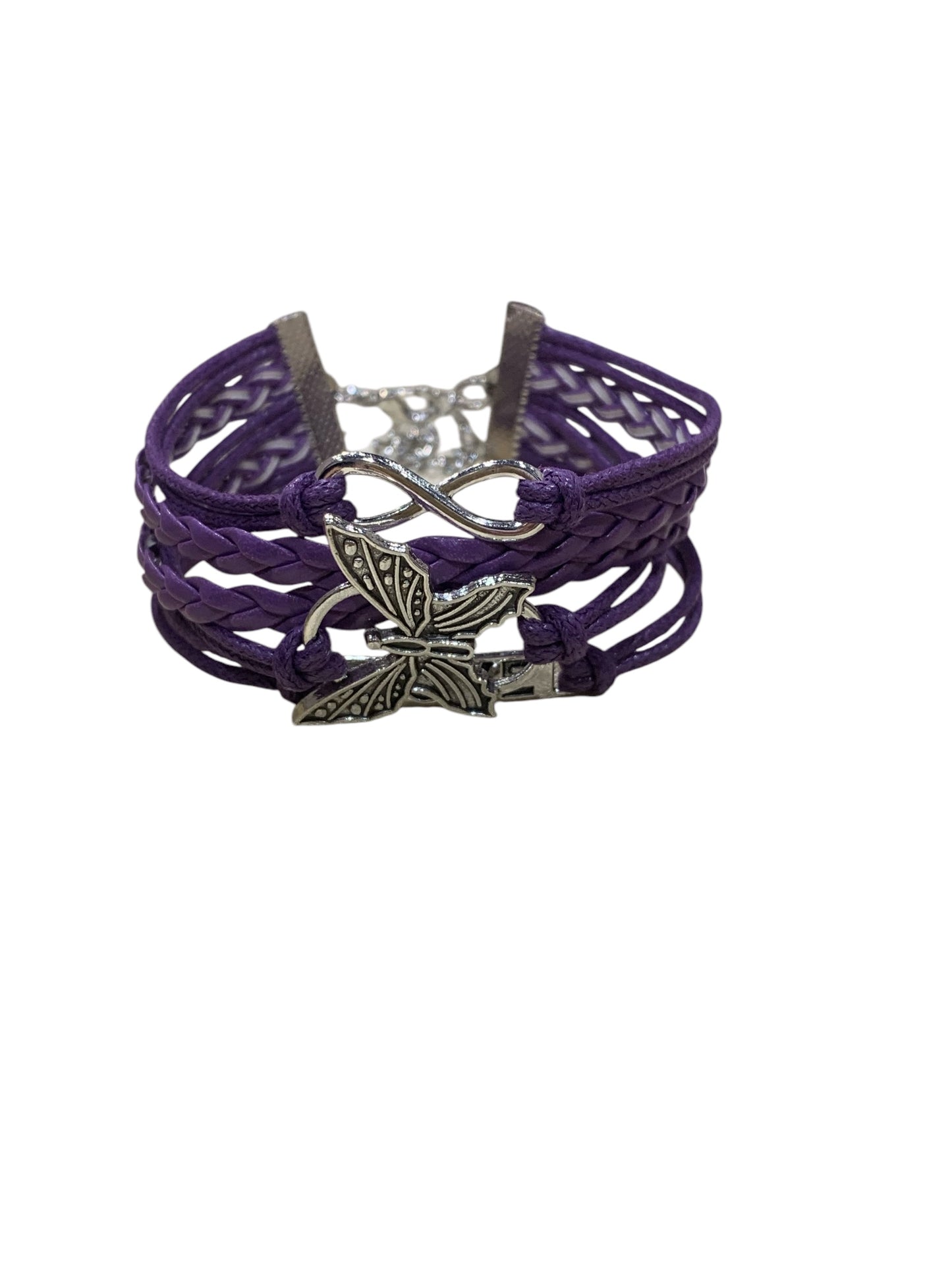 Butterfly Love Infinity Bracelet