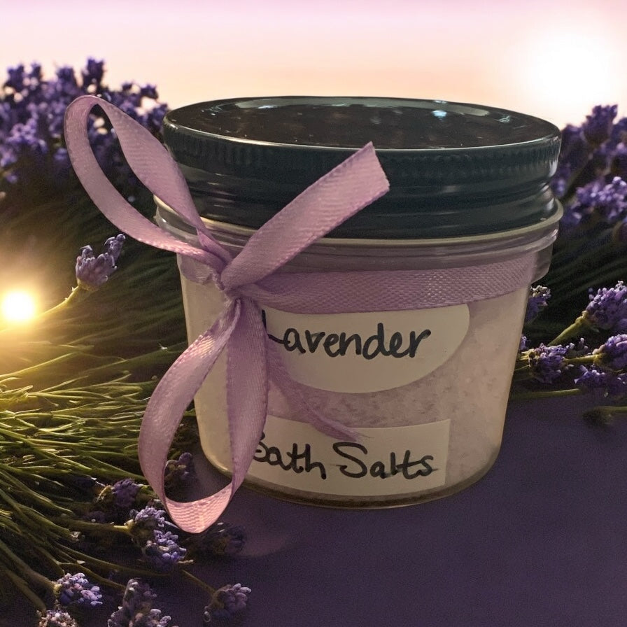 Bath Salt Lavender Handmade