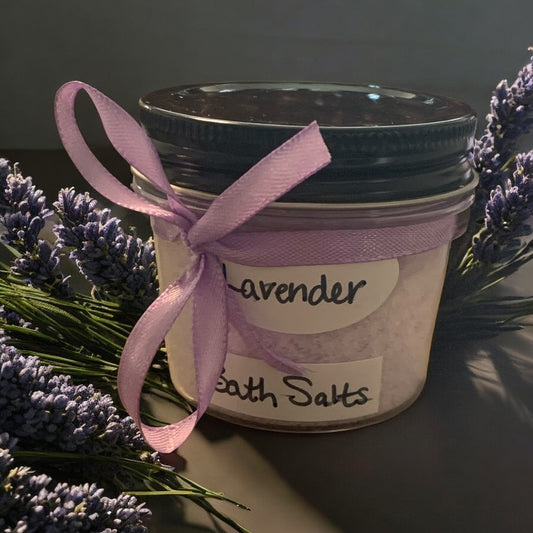 Bath Salt Lavender Handmade