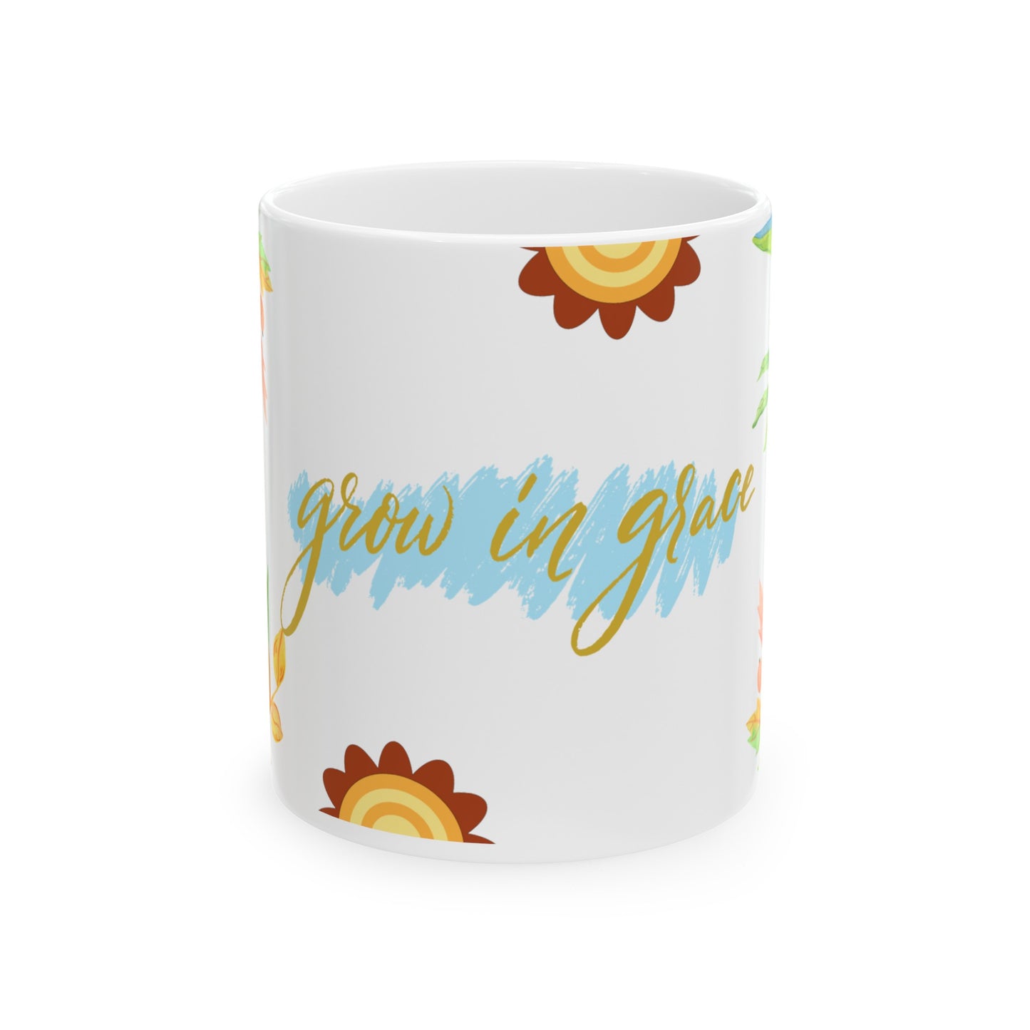 Grow in Grace Ceramic Mug 11oz