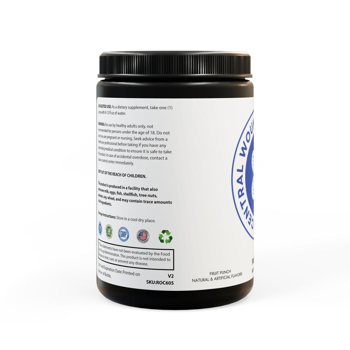 Pre-Workout Supplement, Fruit Punch by WCC