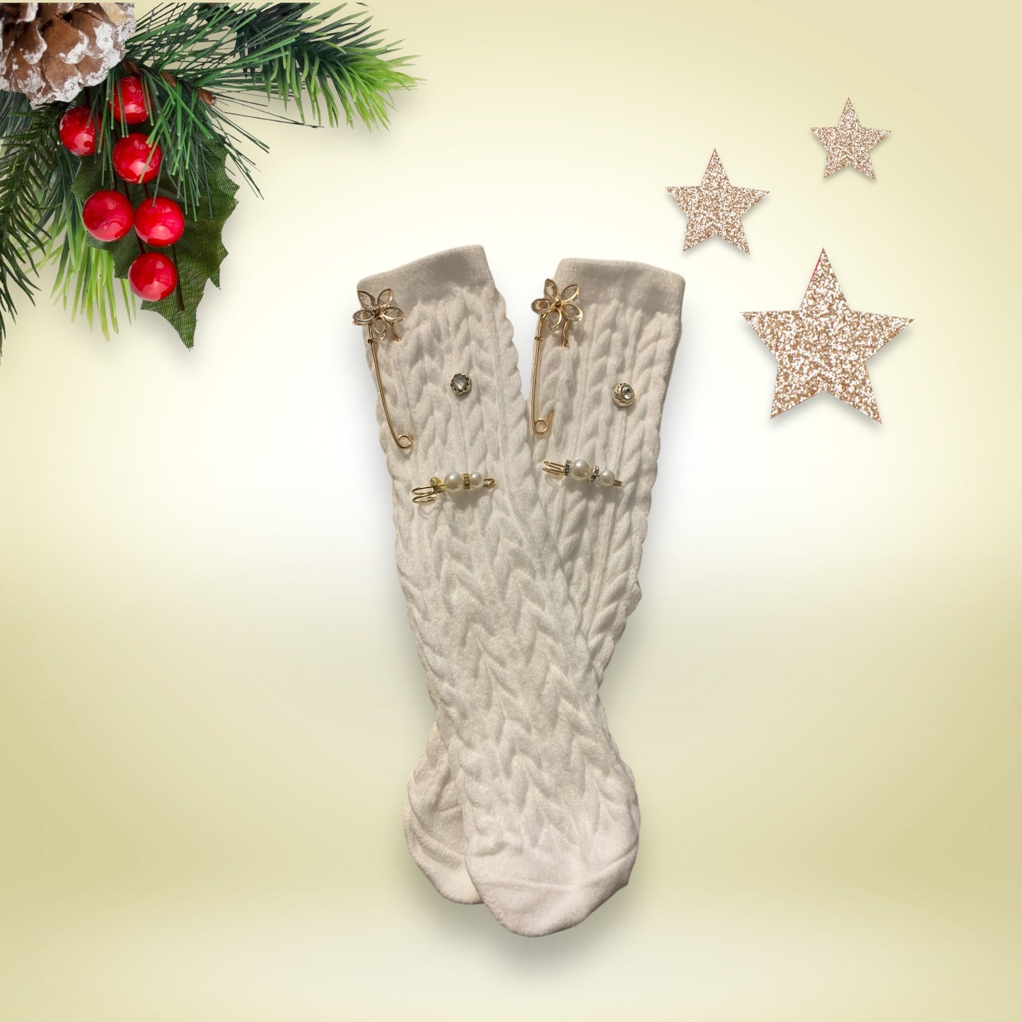 Charm Ribbed Socks