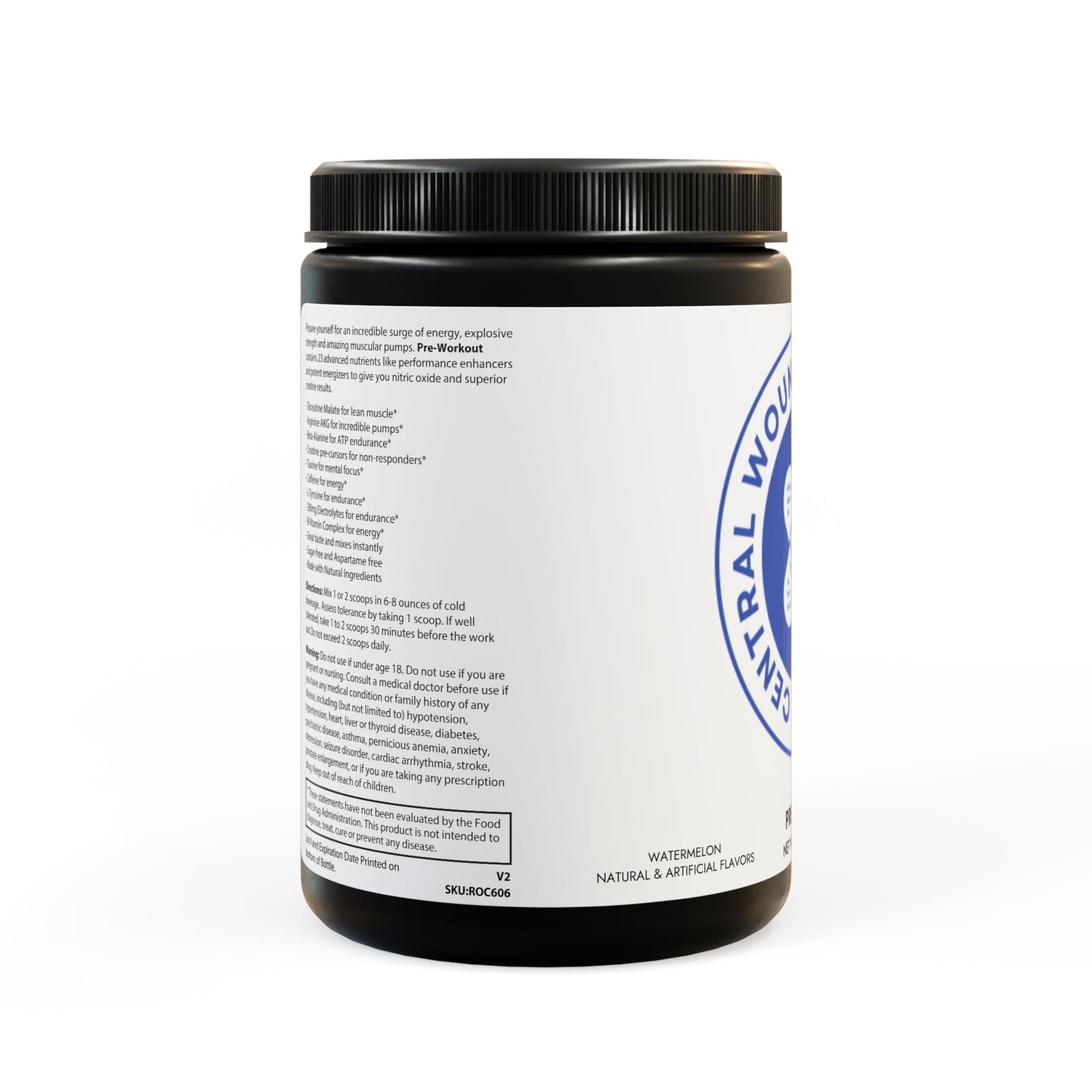 Pre-Workout Supplement, Watermelon (300g, 10.58oz)