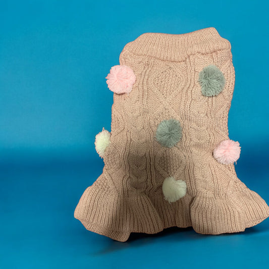 Pom Pom Pet Sweater