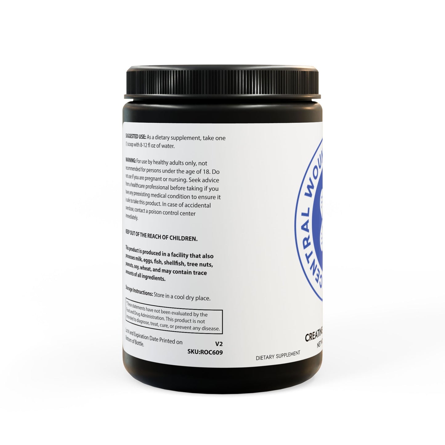 Creatine Monohydrate Supplement Wound Care Central