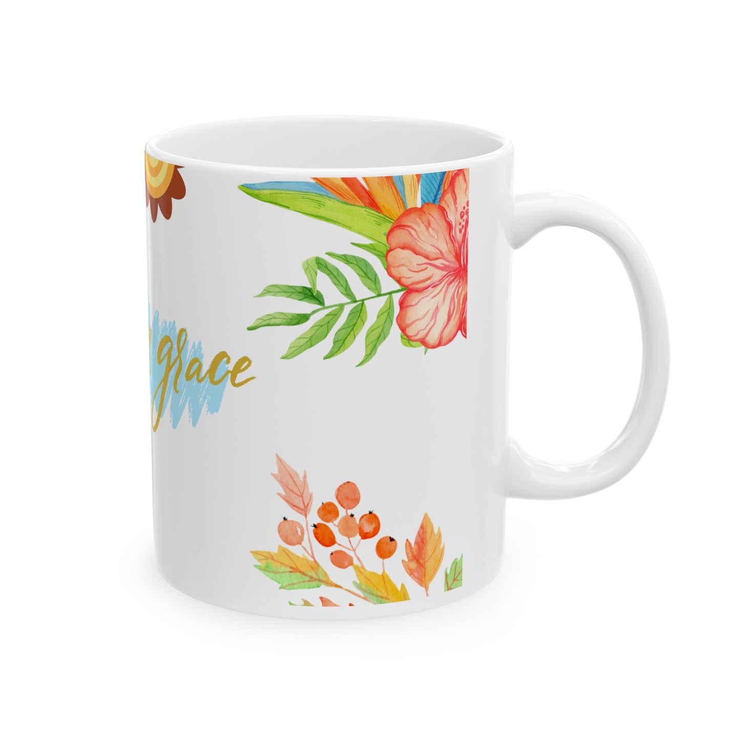 Grow in Grace Ceramic Mug 11oz