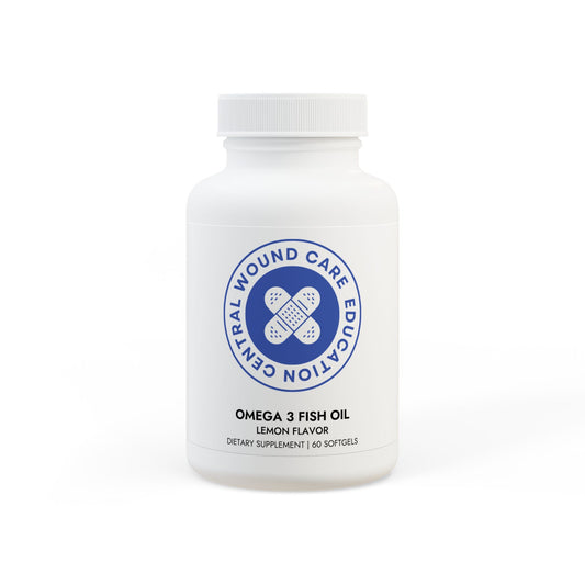 Wound Care Central Omega 3 Fish Oil Supplement (60 Softgels)