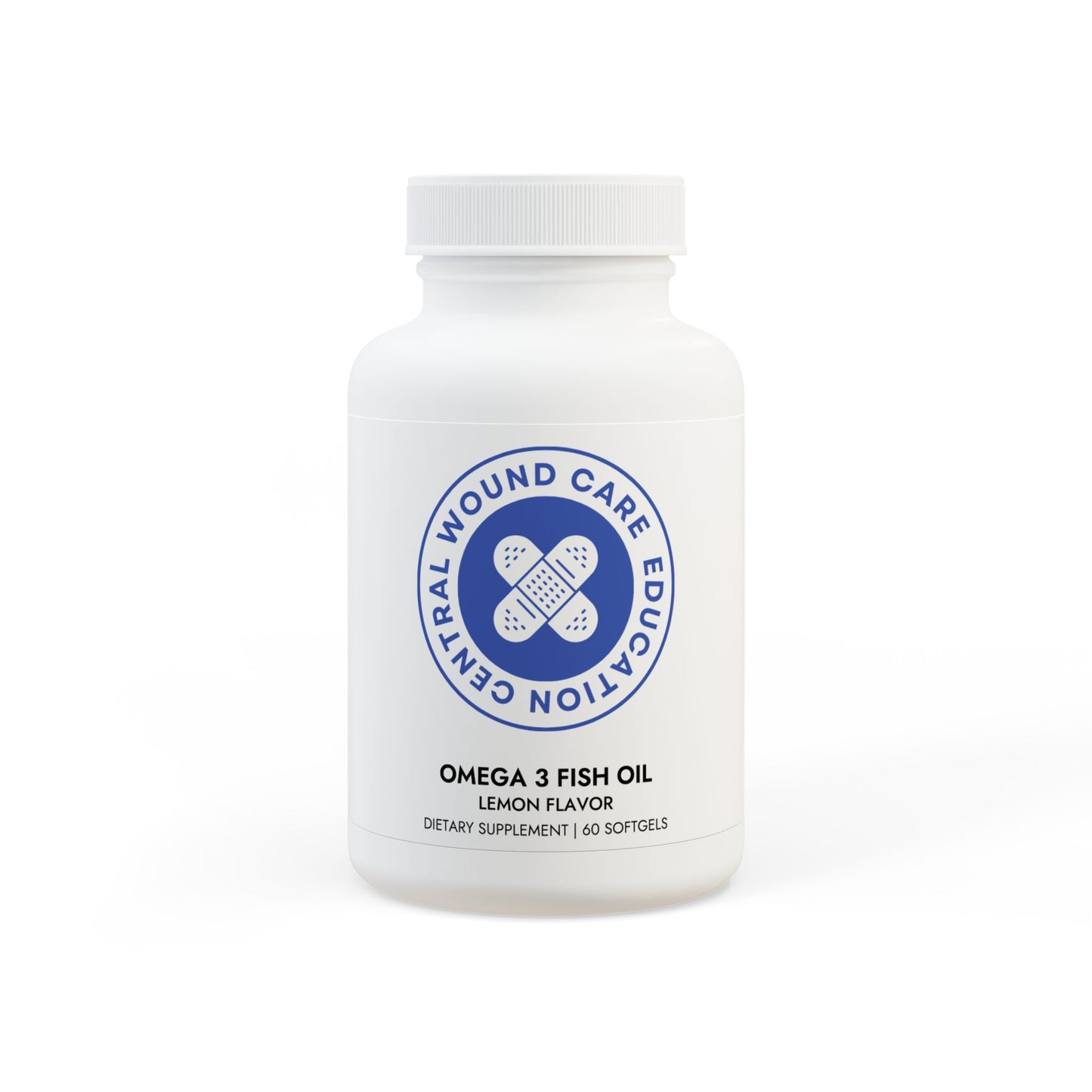 Wound Care Central Omega 3 Fish Oil Supplement (60 Softgels)
