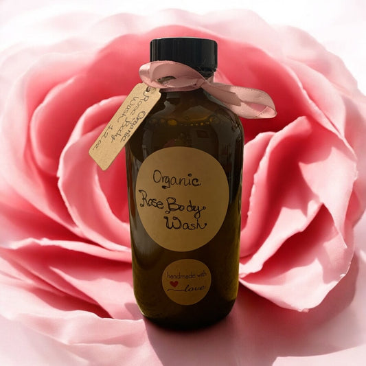 Organic Handmade Delicate Rose Body Wash