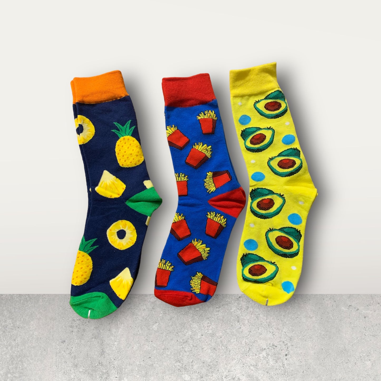 Fruits and More Fun Socks