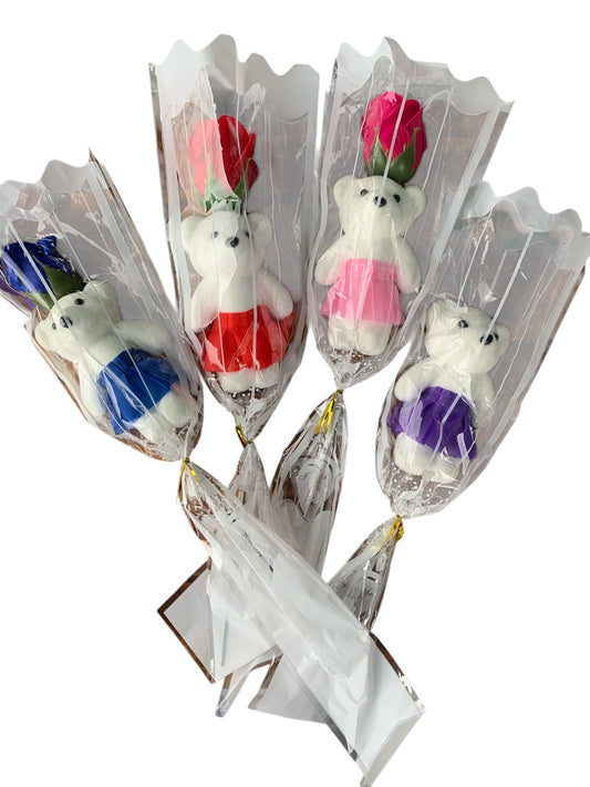 Rose Teddy Bouquet