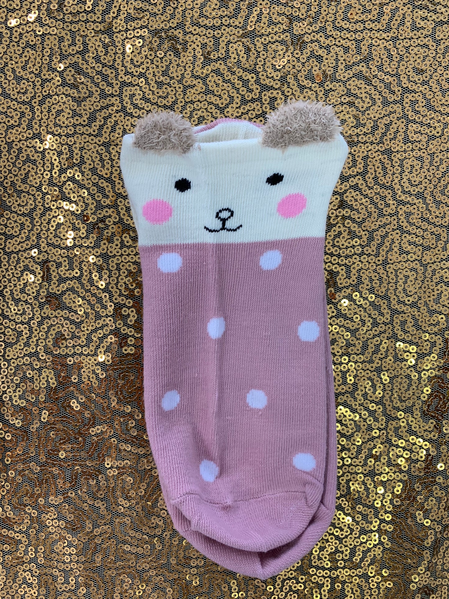 Funny Ears Girl Ankle Socks