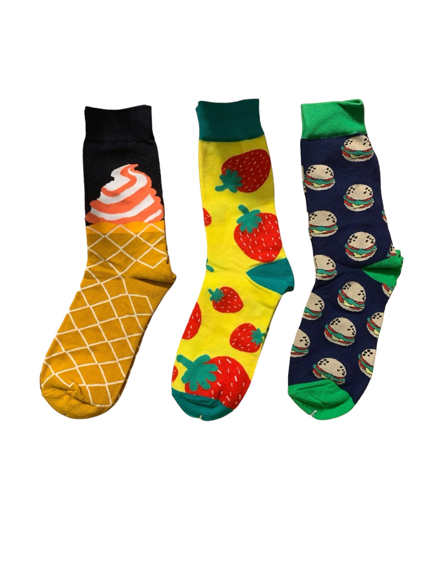 Fruits and More Fun Socks