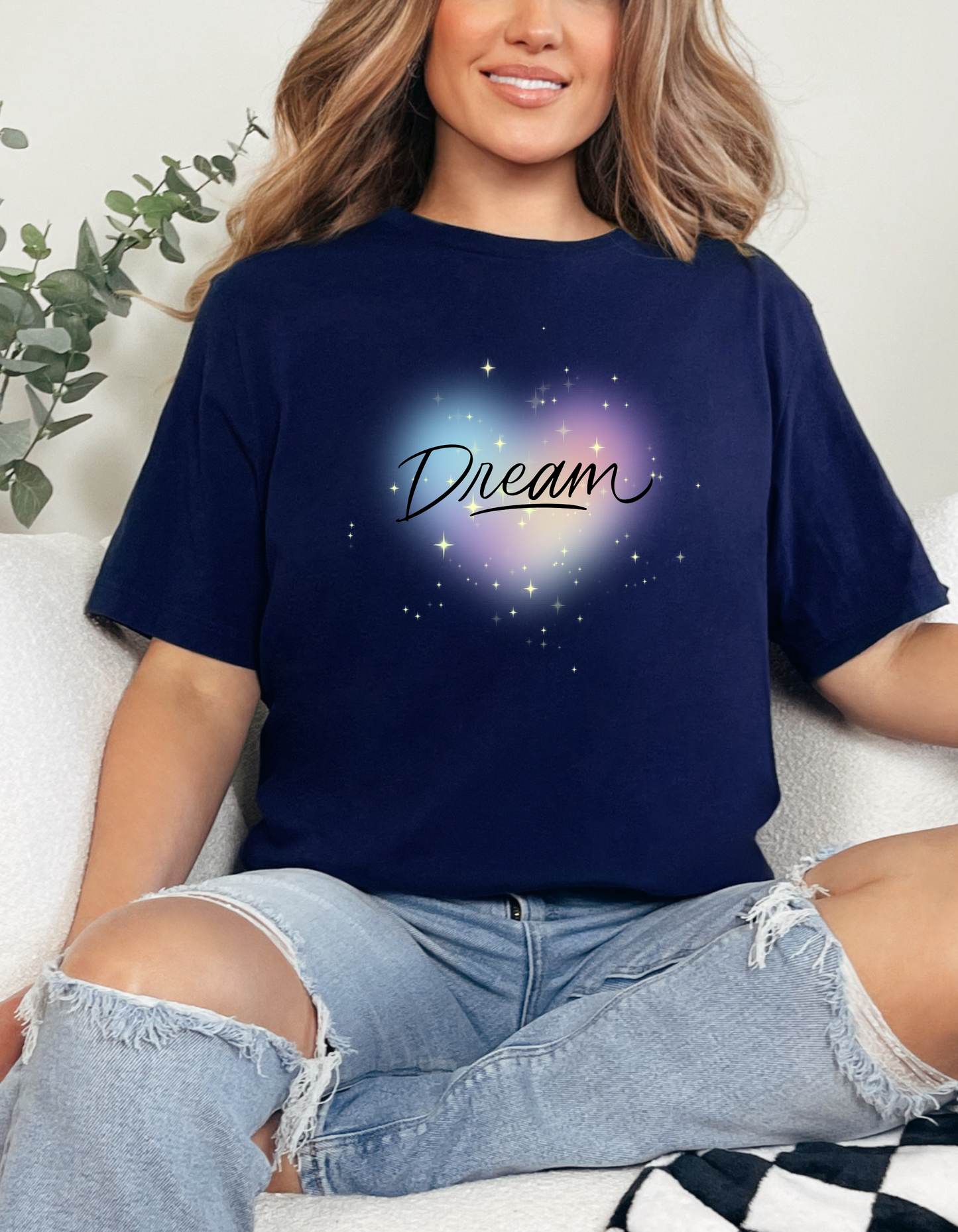 Dream Rainbow Heart T-shirt