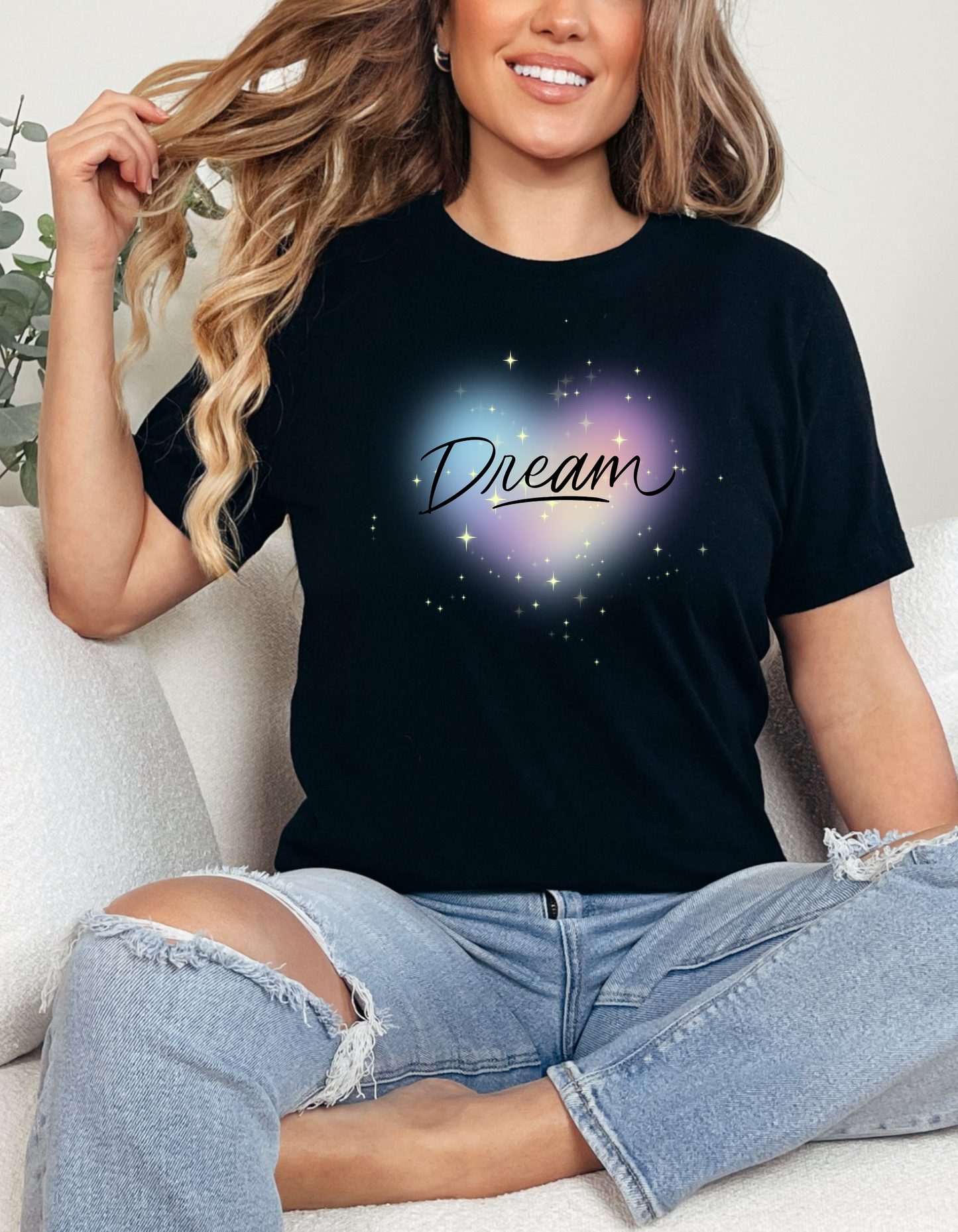 Dream Rainbow Heart T-shirt